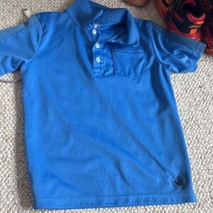 Uniqlo Vibrant Blue Kids Polo Shirt